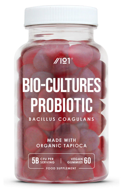 Adults Probiotics Tapioca Gummies - 5 Billion Live Bacteria - 60 Gummies