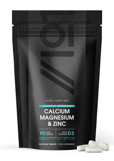 Calcium Magnesium Zinc & Vitamin D3 - 90 Tablets