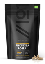 Organic Rhodiola Rosea Powder Capsules - 1000mg - 90 Capsules