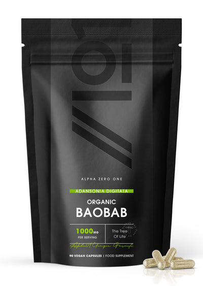 Organic Baobab  - 1000mg - 90 Capsules