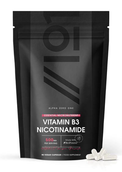 Vitamin B3 - 500mg - 90 Capsules