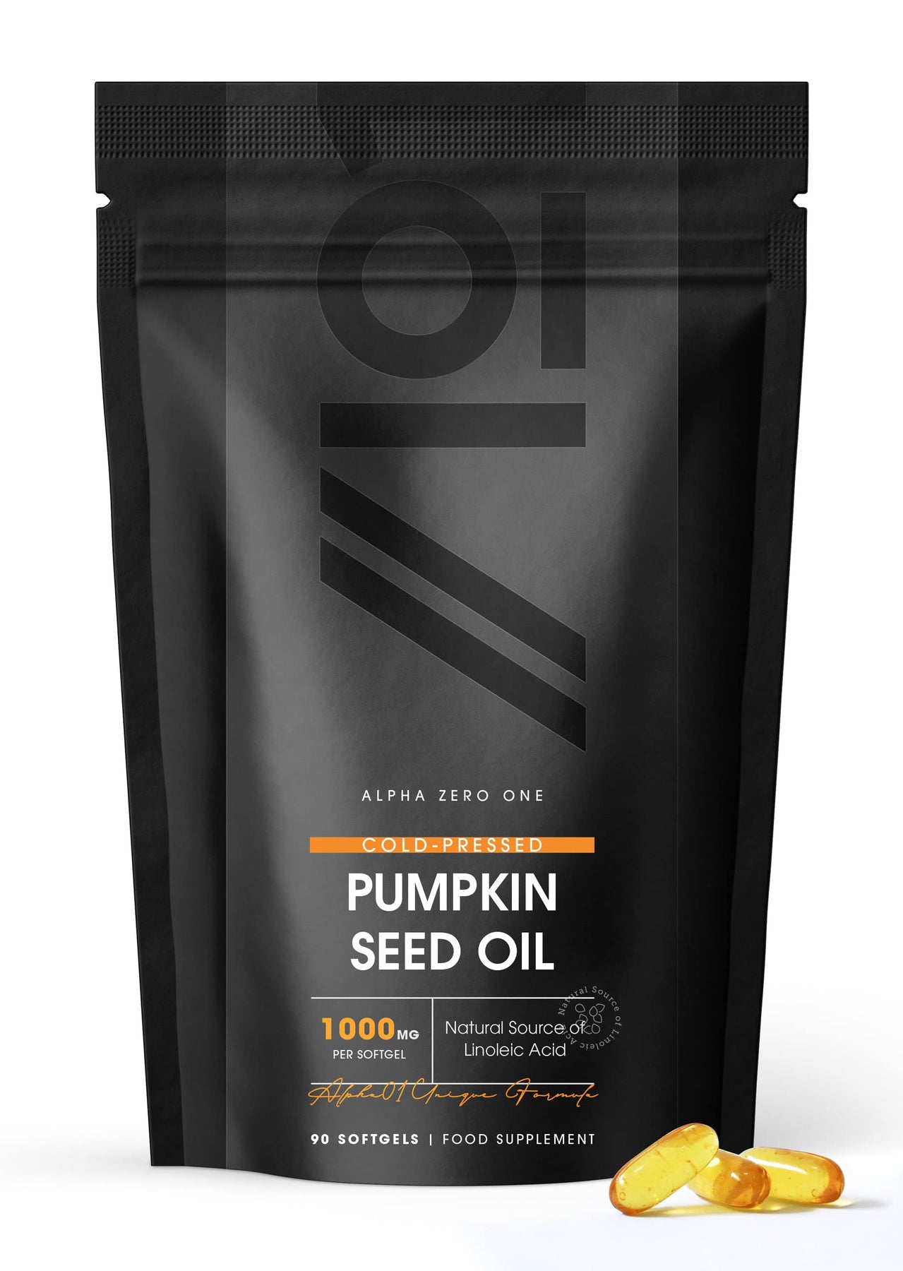 Cold Pressed Pumpkin Seed Oil 1000mg