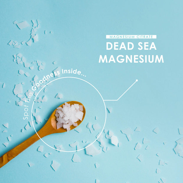 Dead Sea Magnesium Citrate - 440mg per serving - 90 Capsules