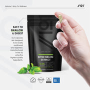 Bitter Melon Extract 30:1 - 550mg - 60 Capsules + Bag
