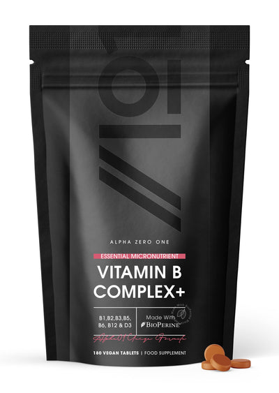 Vitamin B Complex & Vitamin D3 - 180 Tablets