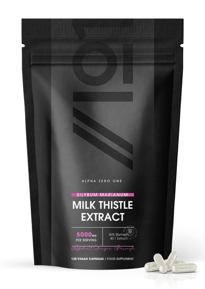 Milk Thistle 80% 30:1 - 5000mg - 120 Capsules