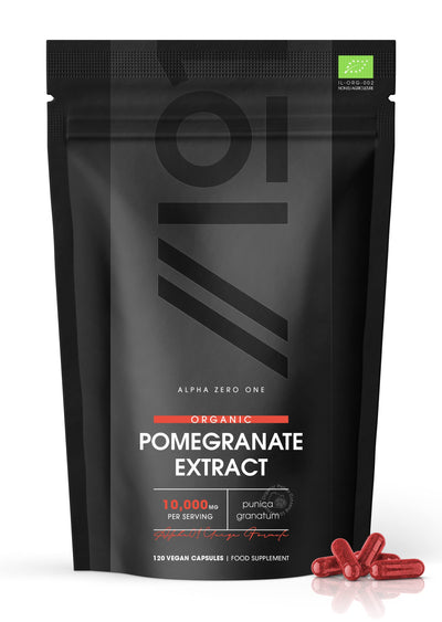 Organic Pomegranate Extract - 10,000mg - 120 Capsules