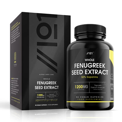 Whole Fenugreek Seed Extract - 1200mg - 90 Count