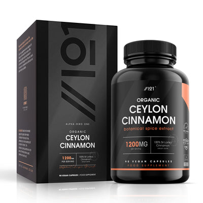Organic Ceylon Cinnamon - 1200mg - 90 Count