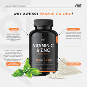 Vitamin C & Zinc - 120 Count
