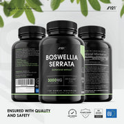 Raw Boswellia Serrata Extract - 3000mg - 120 Count (2 Pack)