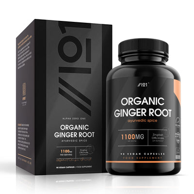 Organic Ginger Root - 1100mg - 90 Count