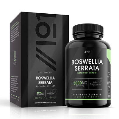 Raw Boswellia Serrata Extract 3000mg - 120 Capsules