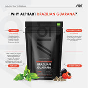 Organic Guarana  - 1000mg - 90 Capsules
