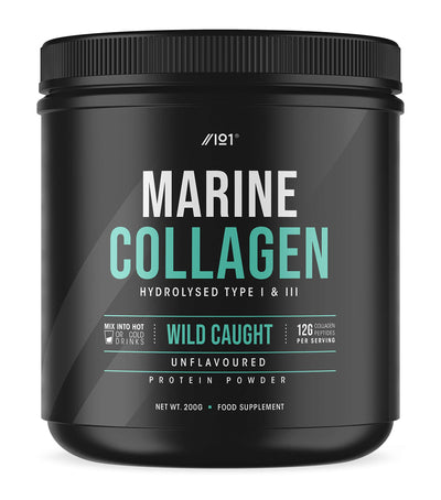 Wild-Caught Marine Collagen Powder Types I & III - 200g - Unflavoured